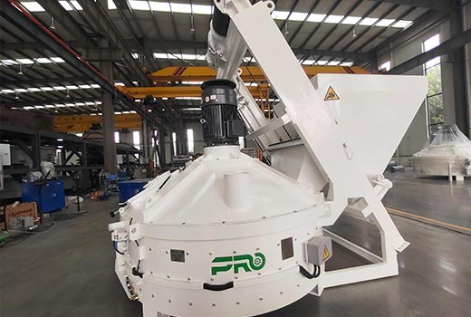 Working Principle of Planetary Concrete Mixer