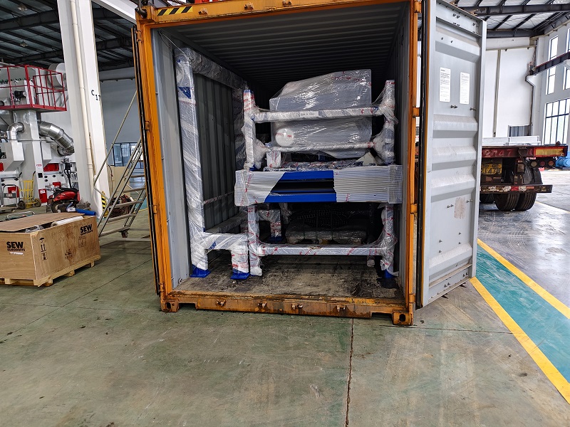 High-end Intelligent Manufacturing Sails Overseas! Fully-configured Shot Blasting & Soft Brushing Machines Shipped to the Middle East