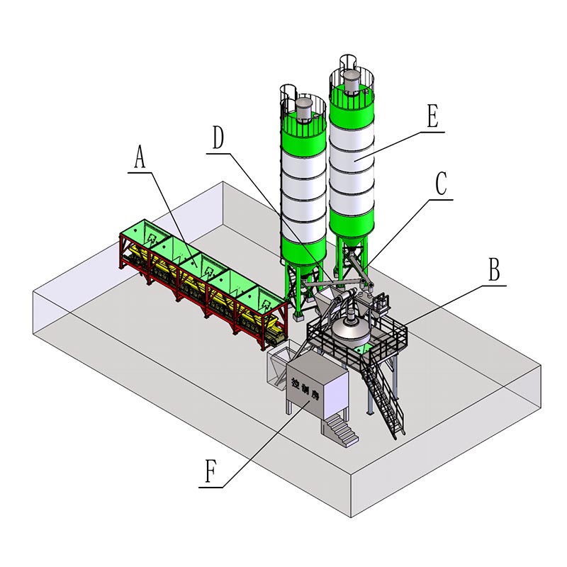 Brick Making Cement Concrete Mixer