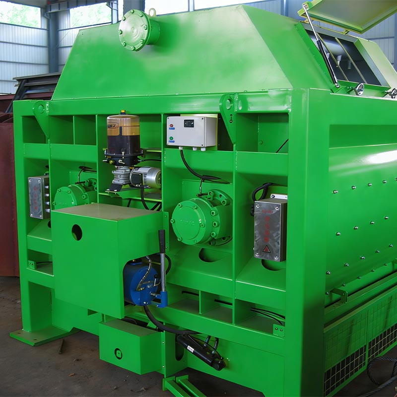 Twin Shaft Cement Concrete Mixer